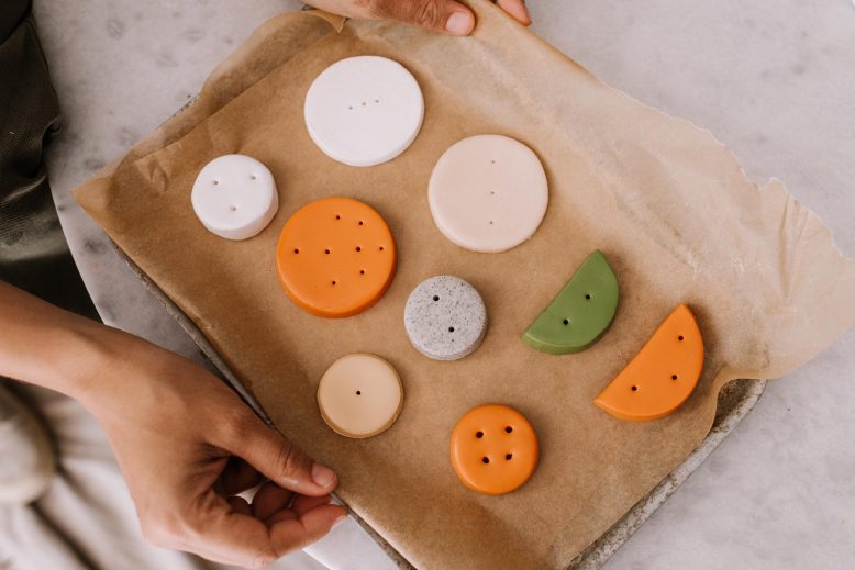 Clay Bud Vase Sculpey Premo (9 of 15)