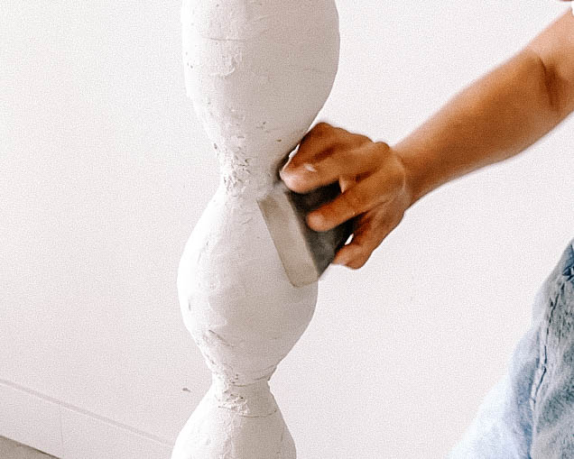 How to make a floor lamp bobble lamp out of bottles-8