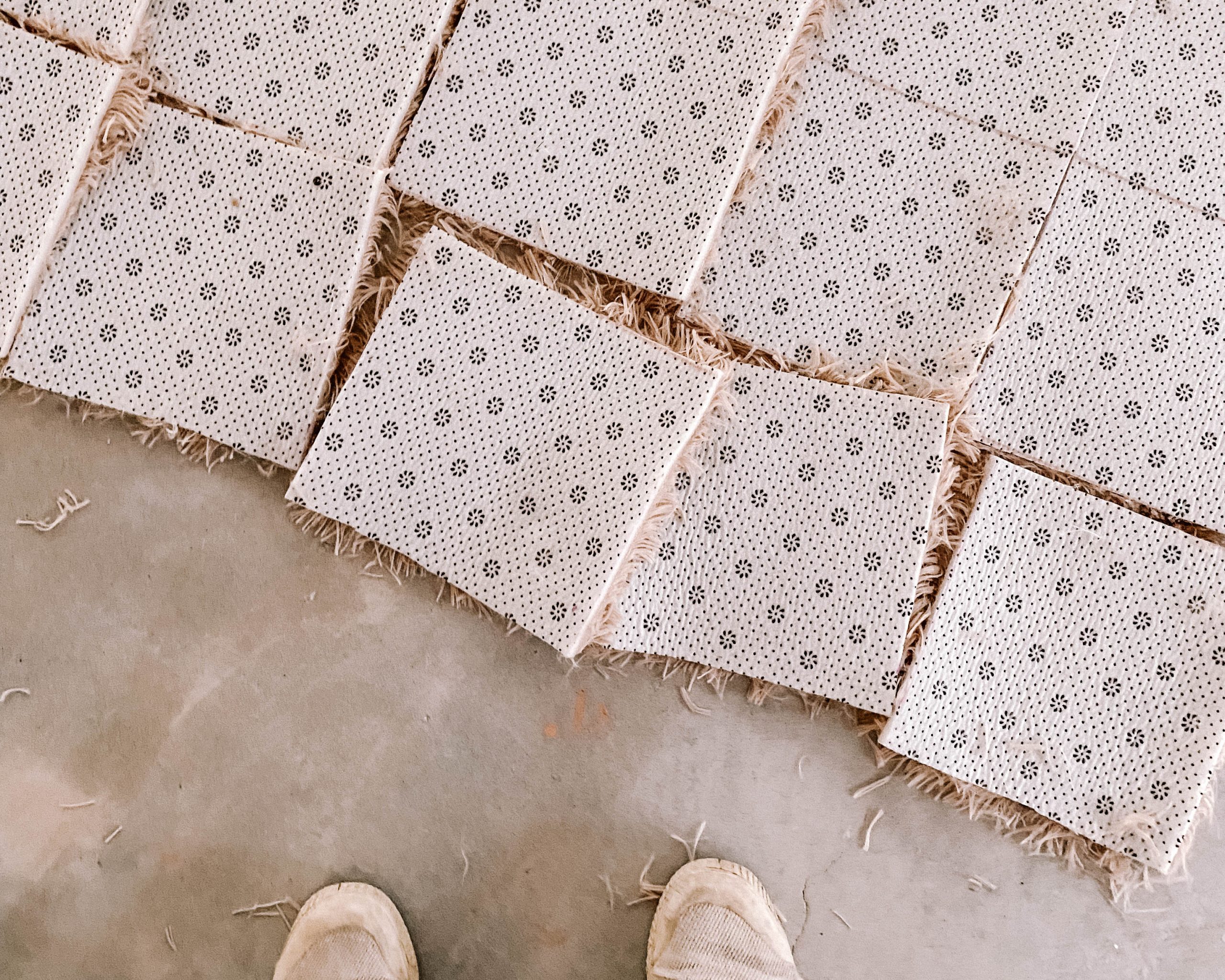 How to Make A Patterned Rug (Testing Three Ways!)