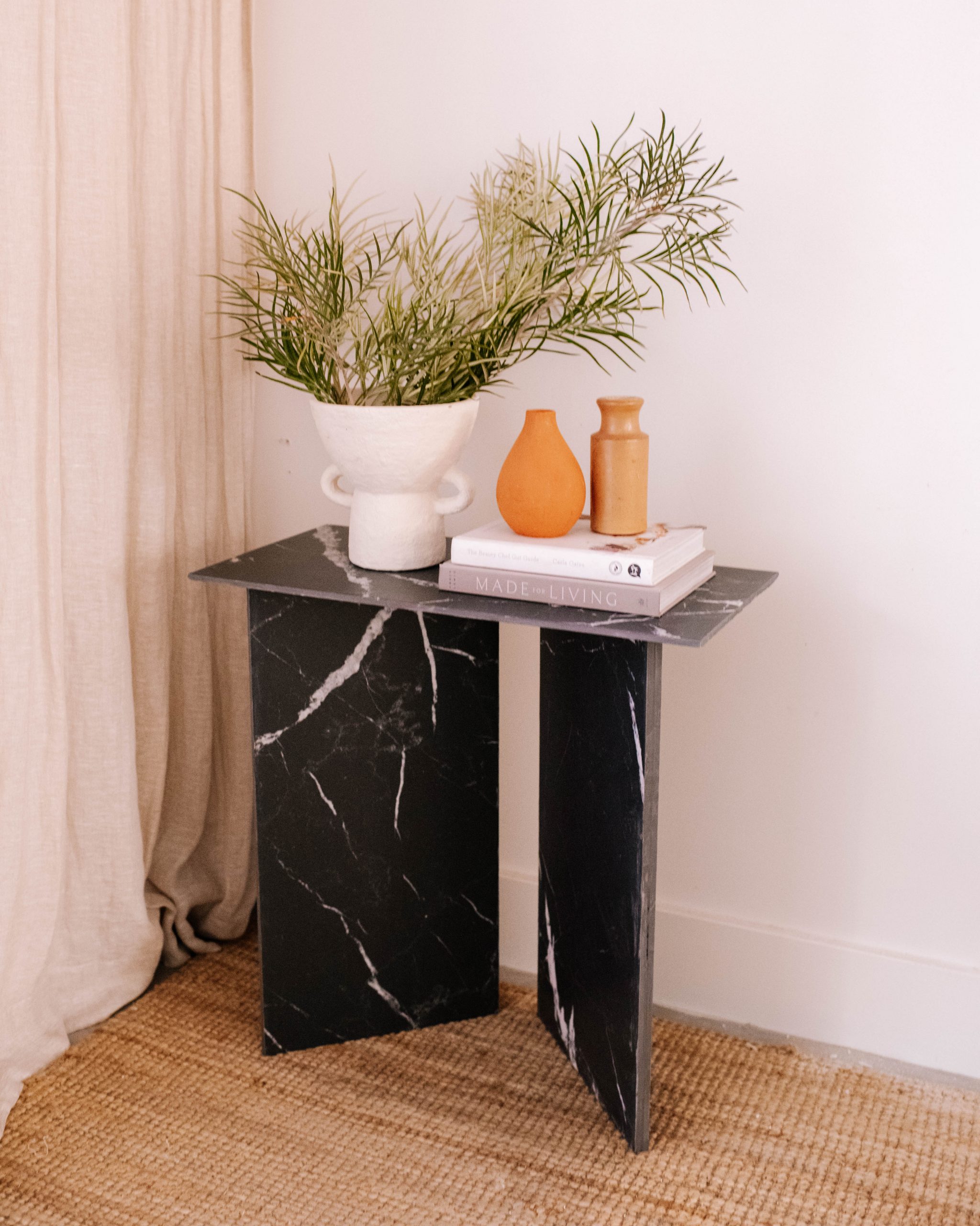 How To Make A Marble Side Table