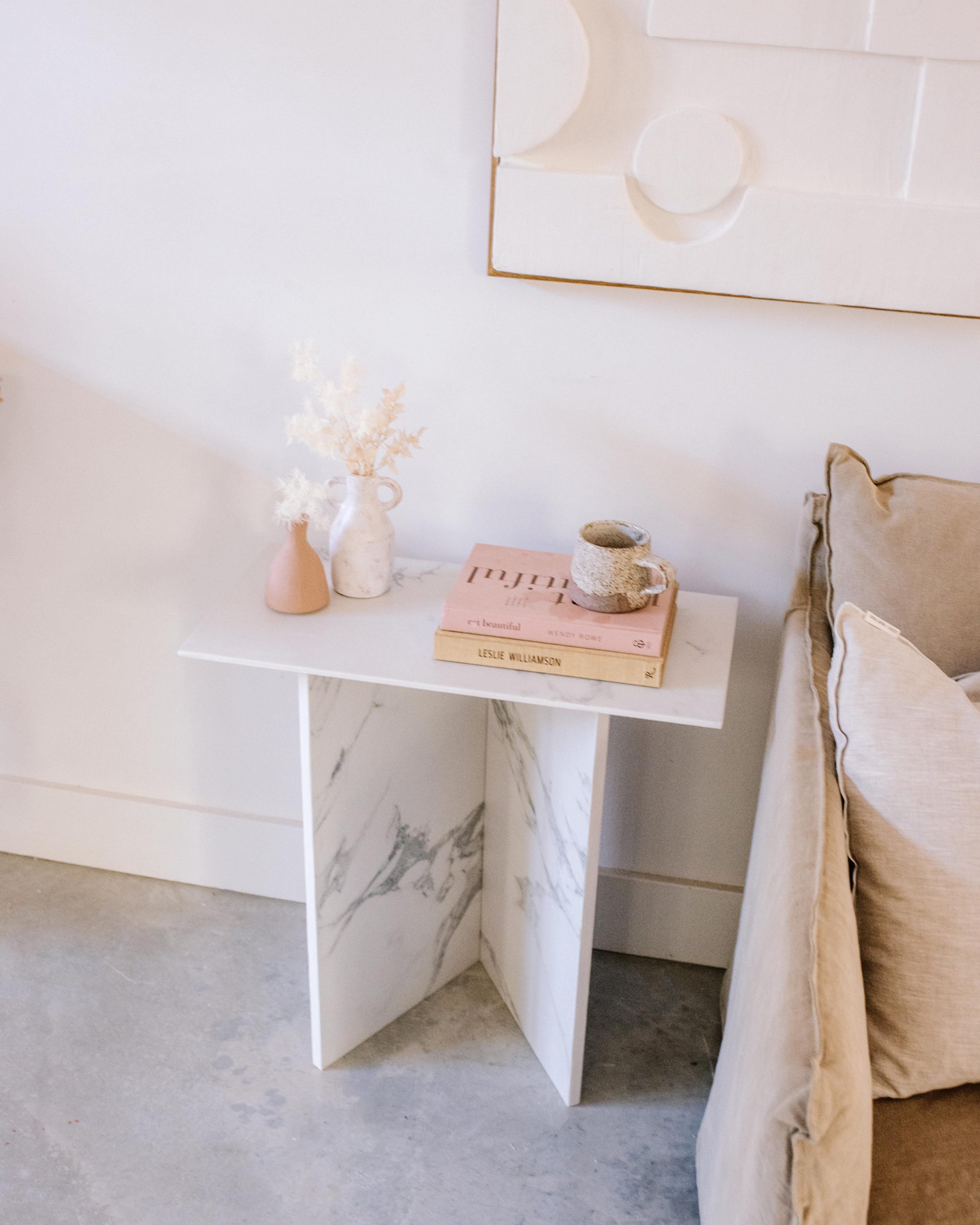 How To Make A Marble Side Table