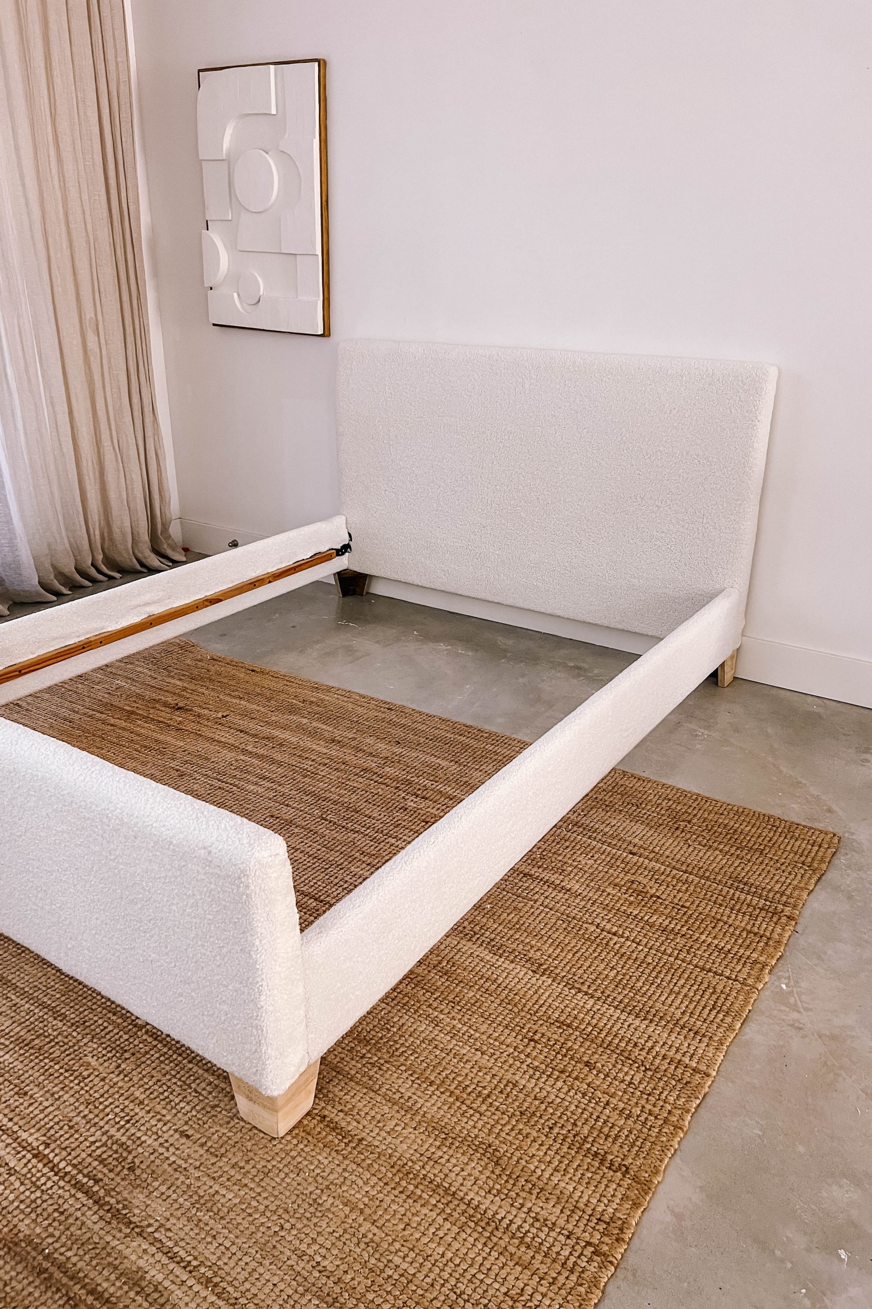 Making an Upcycled Upholstered Bedframe