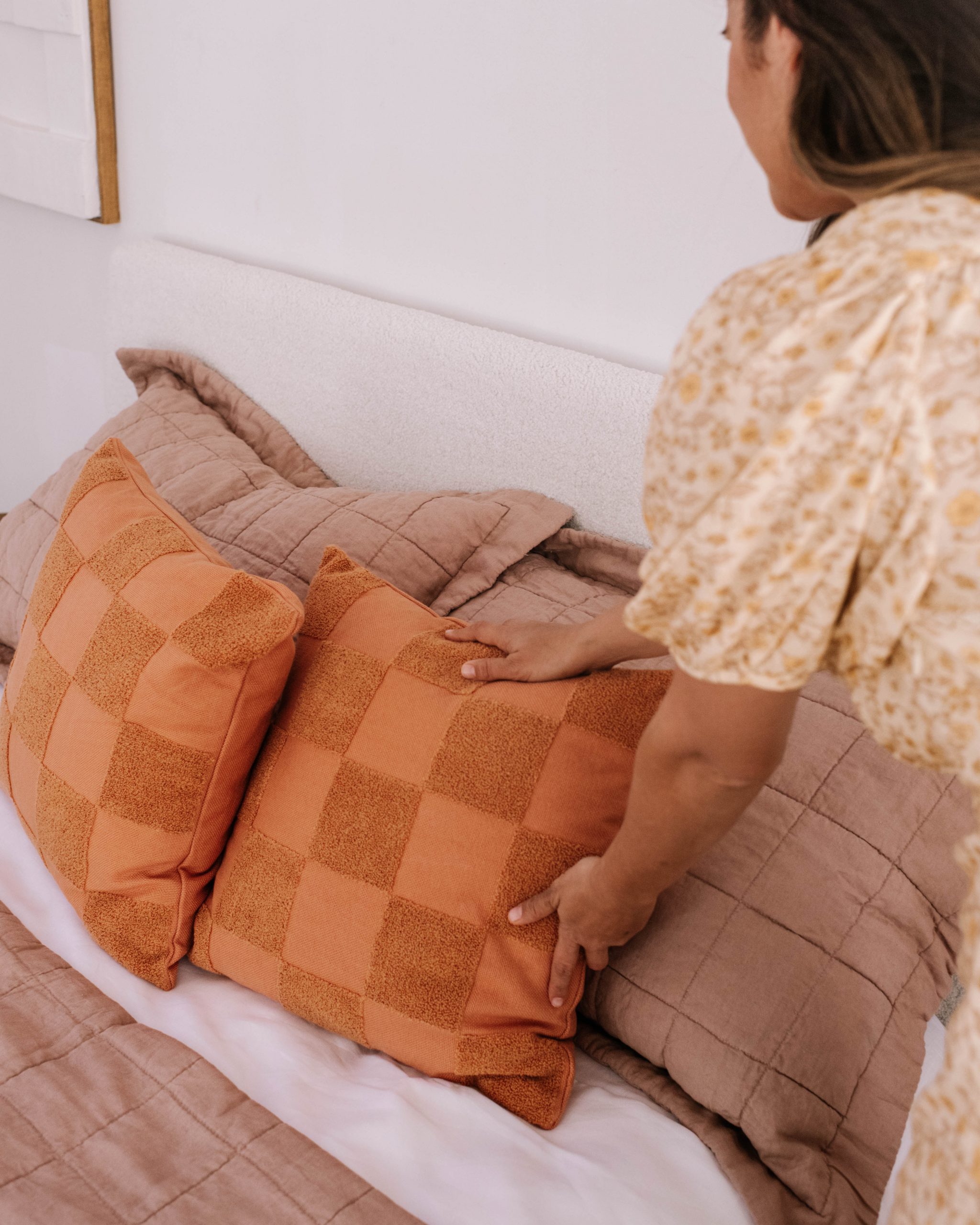 Making an Upcycled Upholstered Bedframe