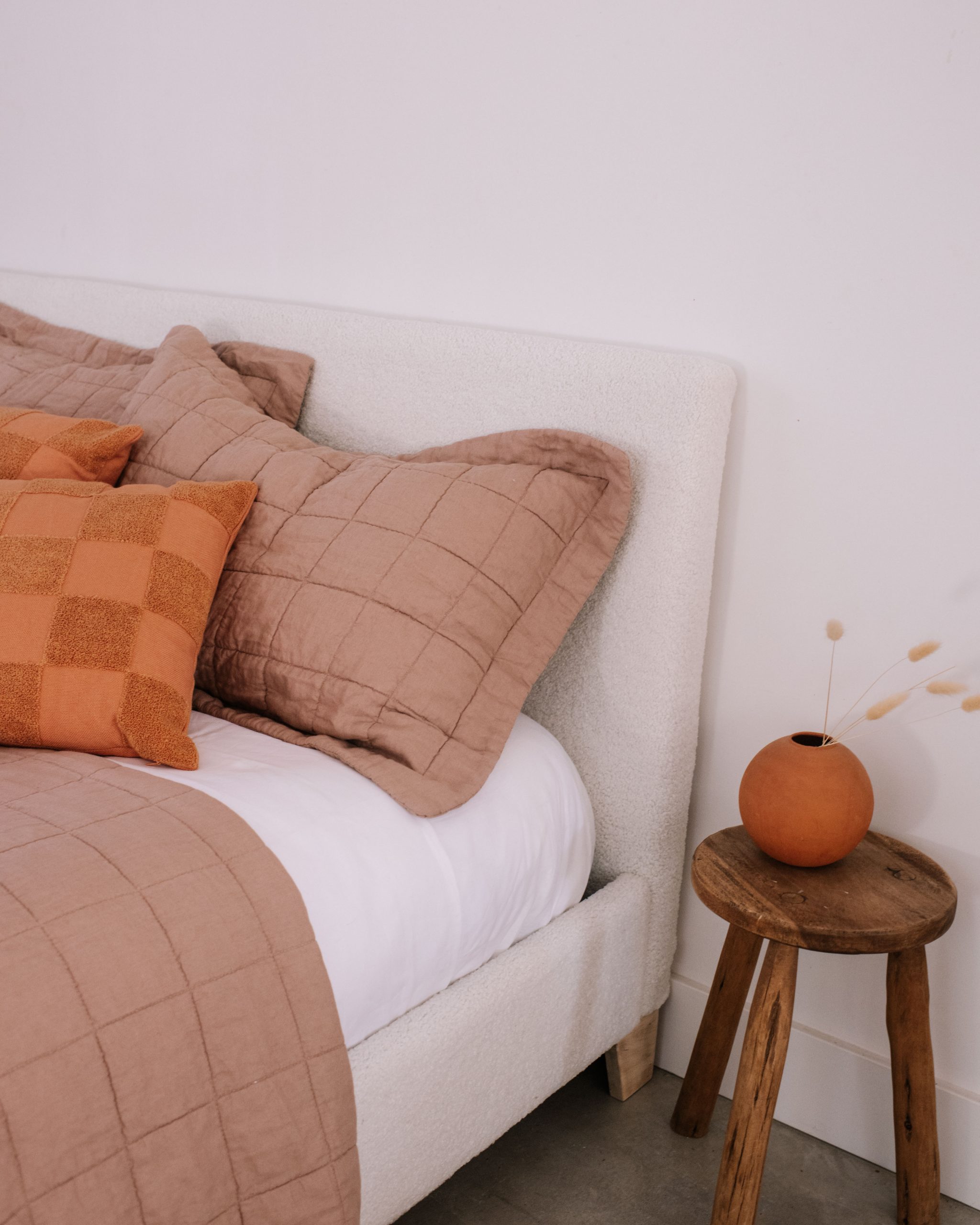 Making an Upcycled Upholstered Bedframe