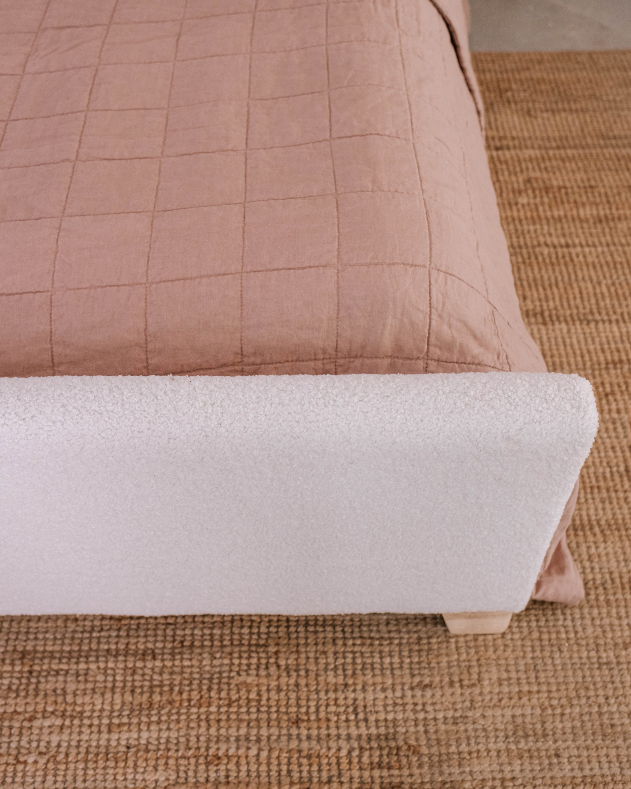 Making an Upcycled Upholstered Bedframe