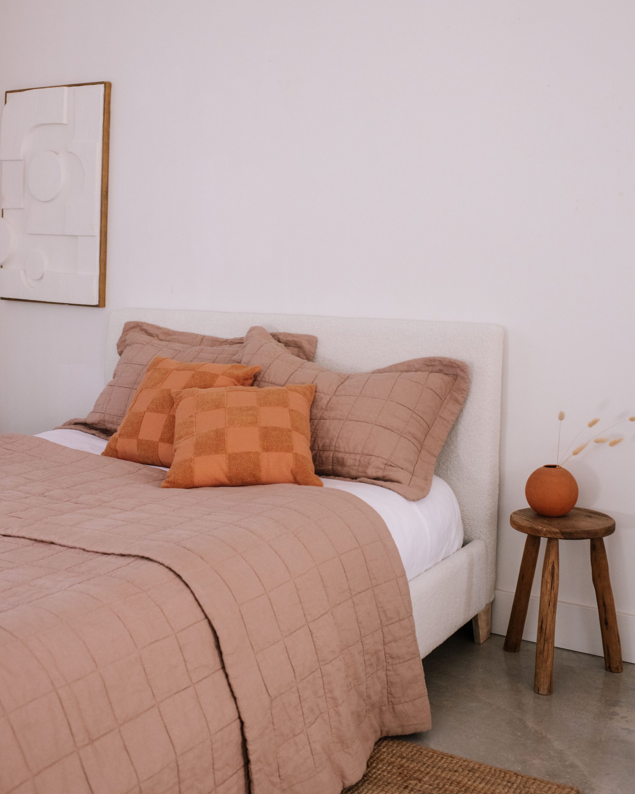 Making an Upcycled Upholstered Bedframe