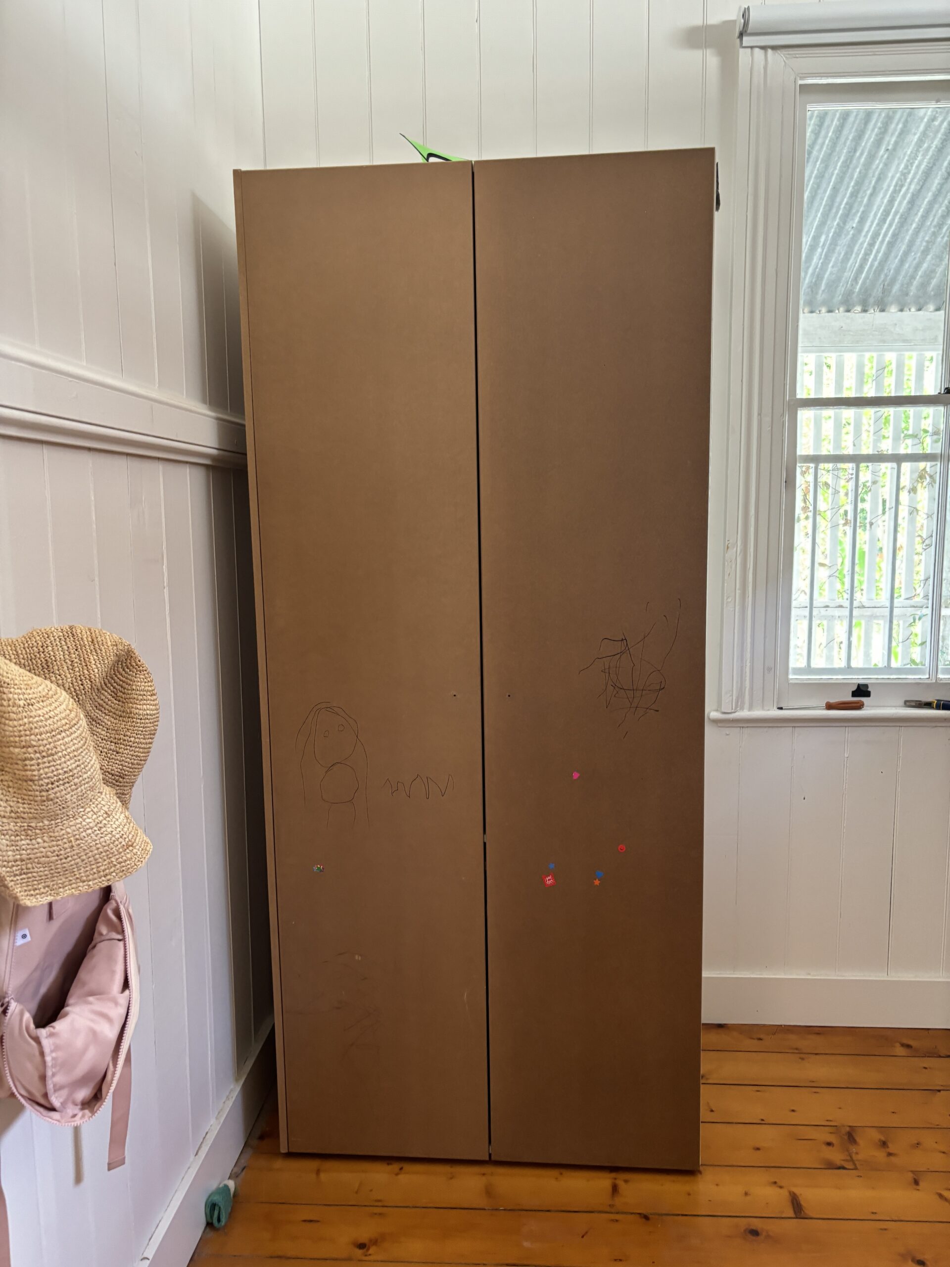 How to Make Scallop Trim Wardrobes