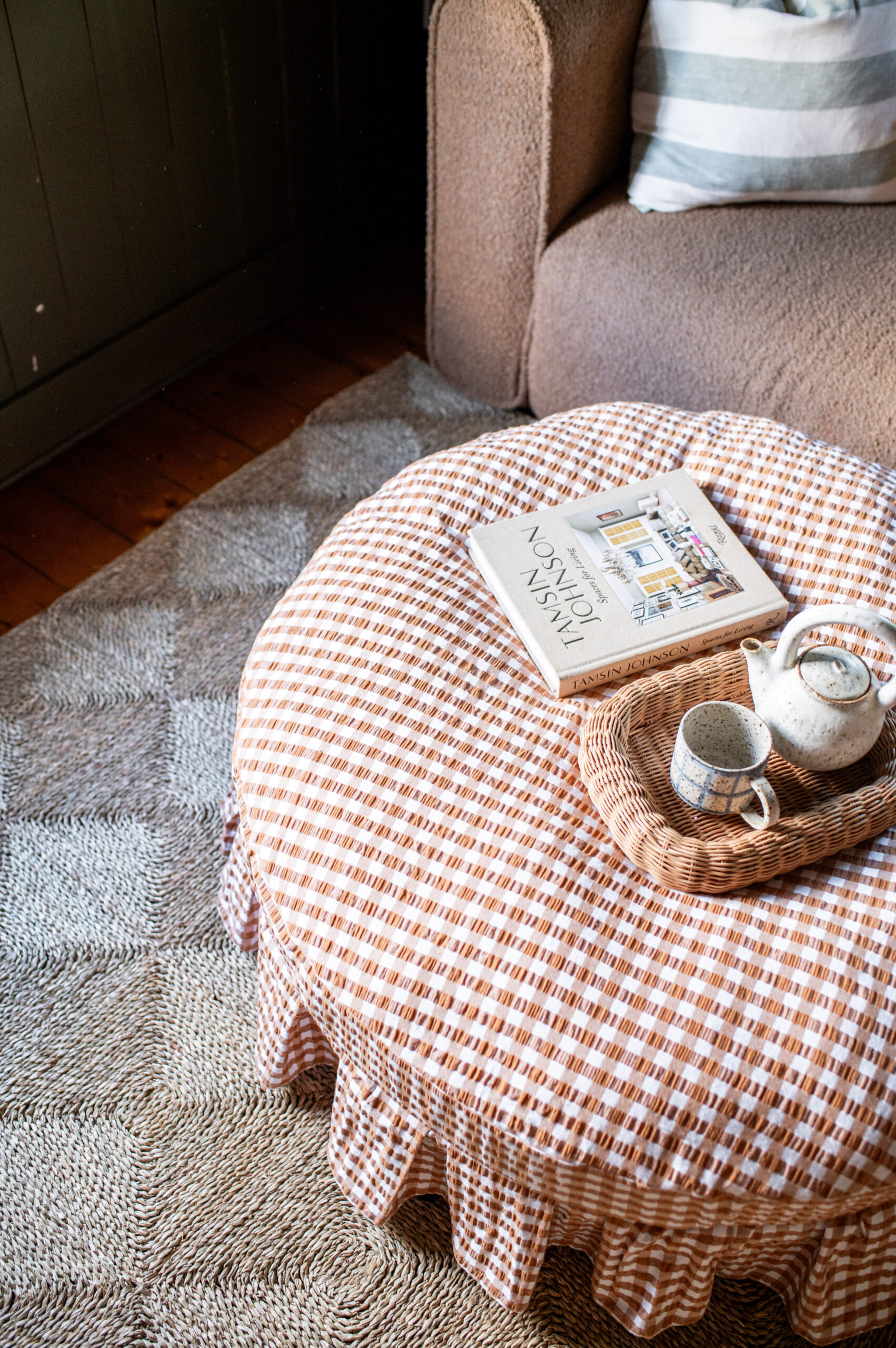 Making a Hidden Trampoline Ottoman!