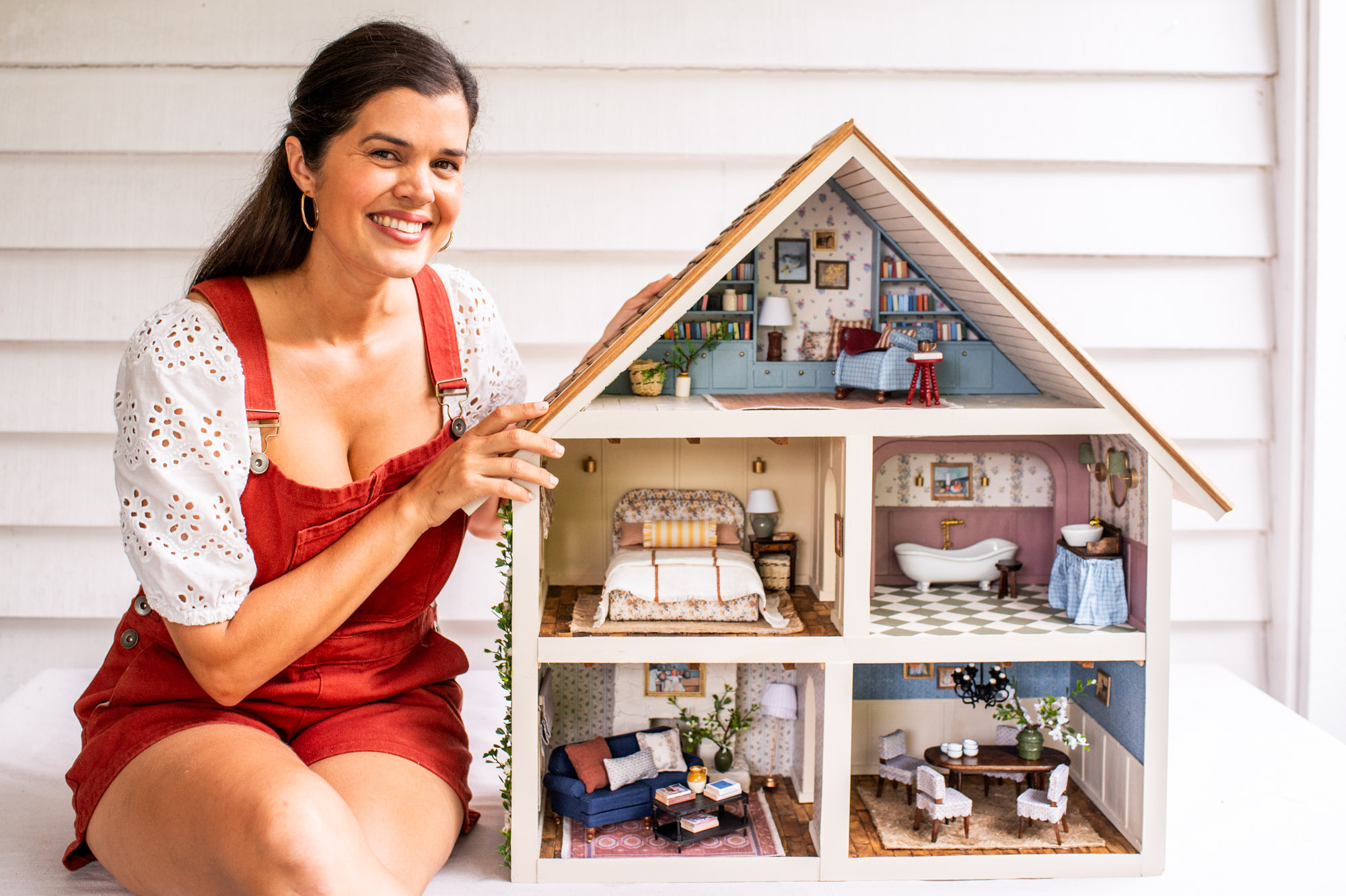 My Lulu and Georgia Dollhouse | Geneva Vanderzeil